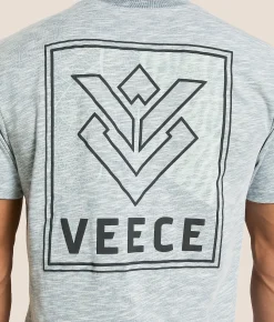 Tops|Graphic T-Shirts | Veece Charted T-Shirt Dark Teal Proslub