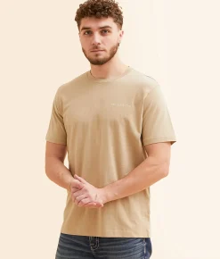 RVCA Check Box T-Shirt Khaki Online