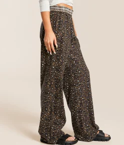 Gilded Intent Cheetah Boxer Pant Cheetah Multi