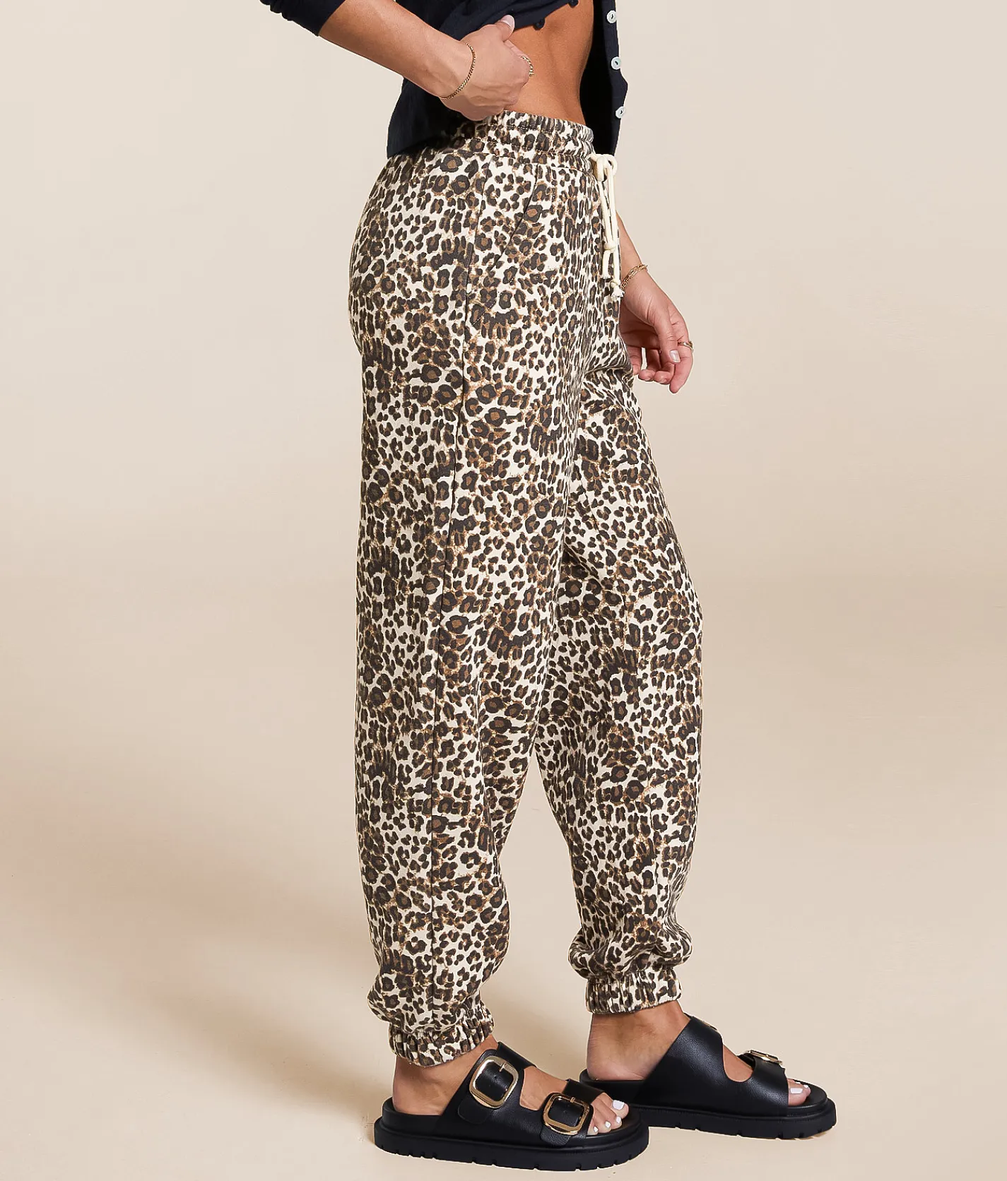Bottoms | Gilded Intent Jogger Cheetah
