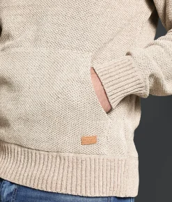 Outpost Makers Chenille Hooded Sweater Light Brown