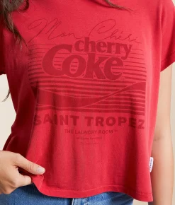 Tops | The Laundry Room™ Cherry Coke T-Shirt Vintage Red