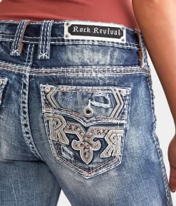 Jeans | Rock Revival Cheska Easy Stretch Capri Jean Cheska EC200
