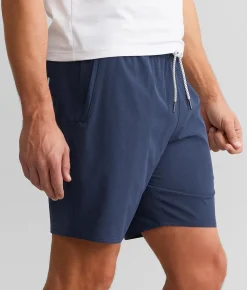 Bottoms|Shorts | Departwest Chester Stretch Walkshort Navy