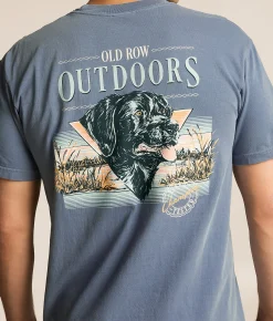 Tops|Graphic T-Shirts | Old Row Chicks T-Shirt Blue Jean