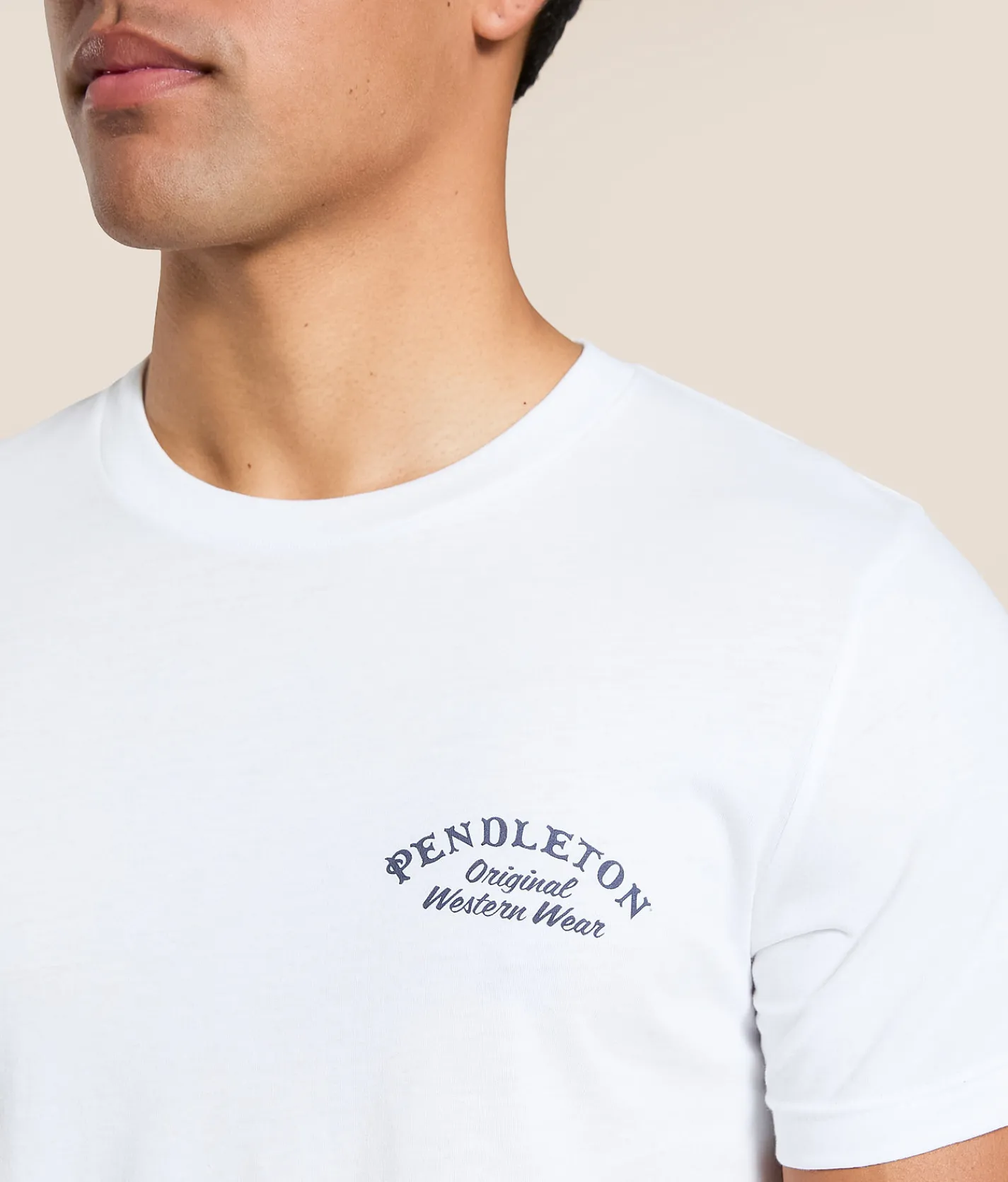 Pendleton Chief Joseph Landscape T-Shirt White Sale