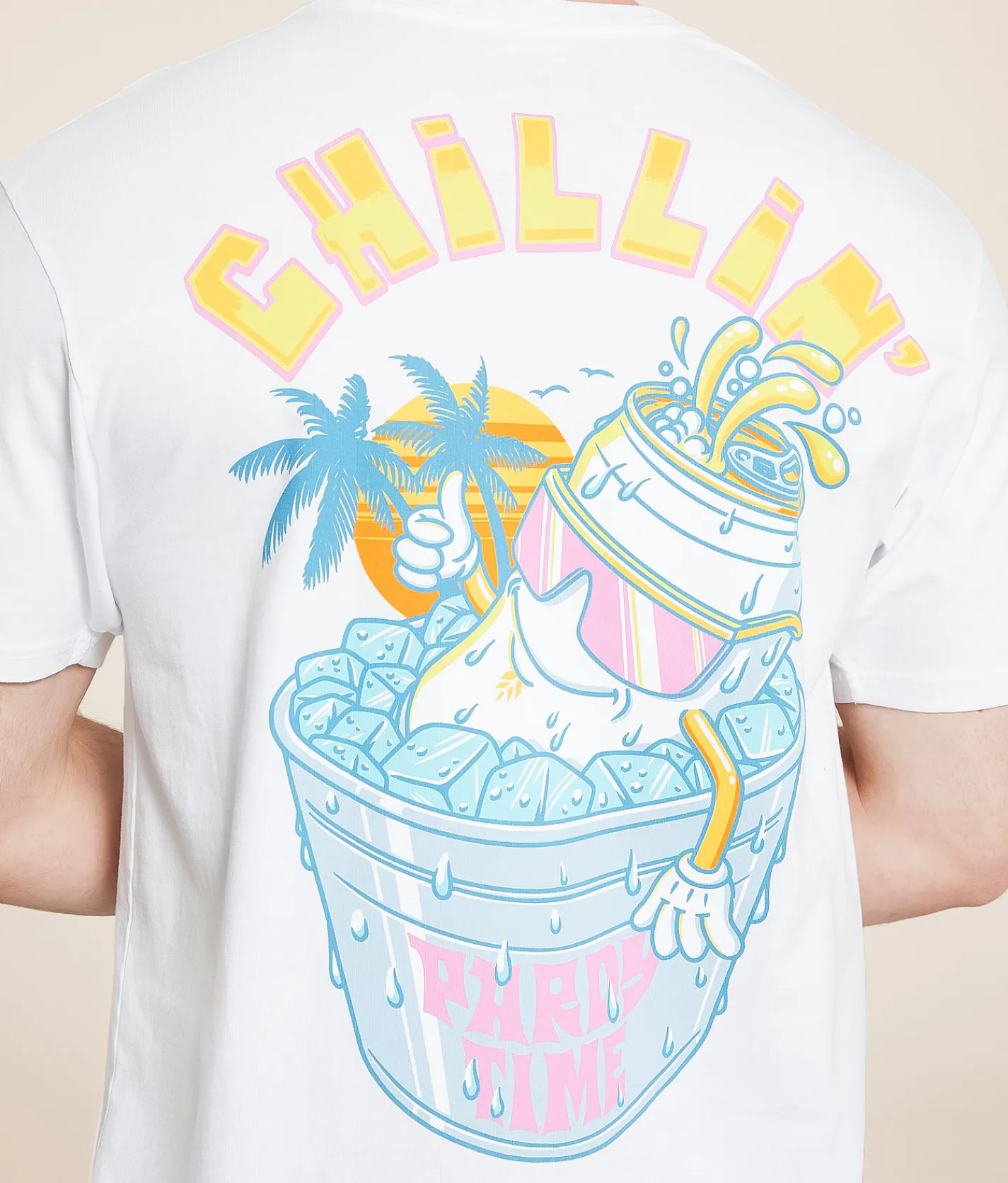 Graphic T-Shirts | Pardy Time Chillin' T-Shirt White