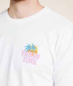 Graphic T-Shirts | Pardy Time Chillin' T-Shirt White