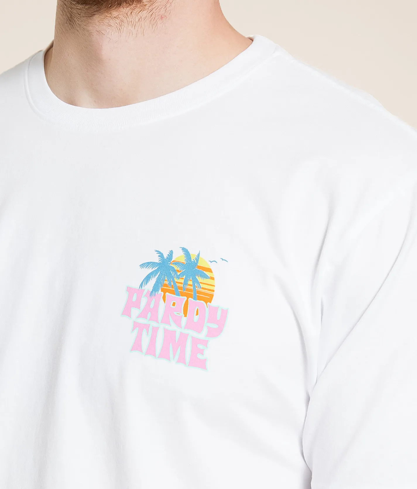 Graphic T-Shirts | Pardy Time Chillin' T-Shirt White