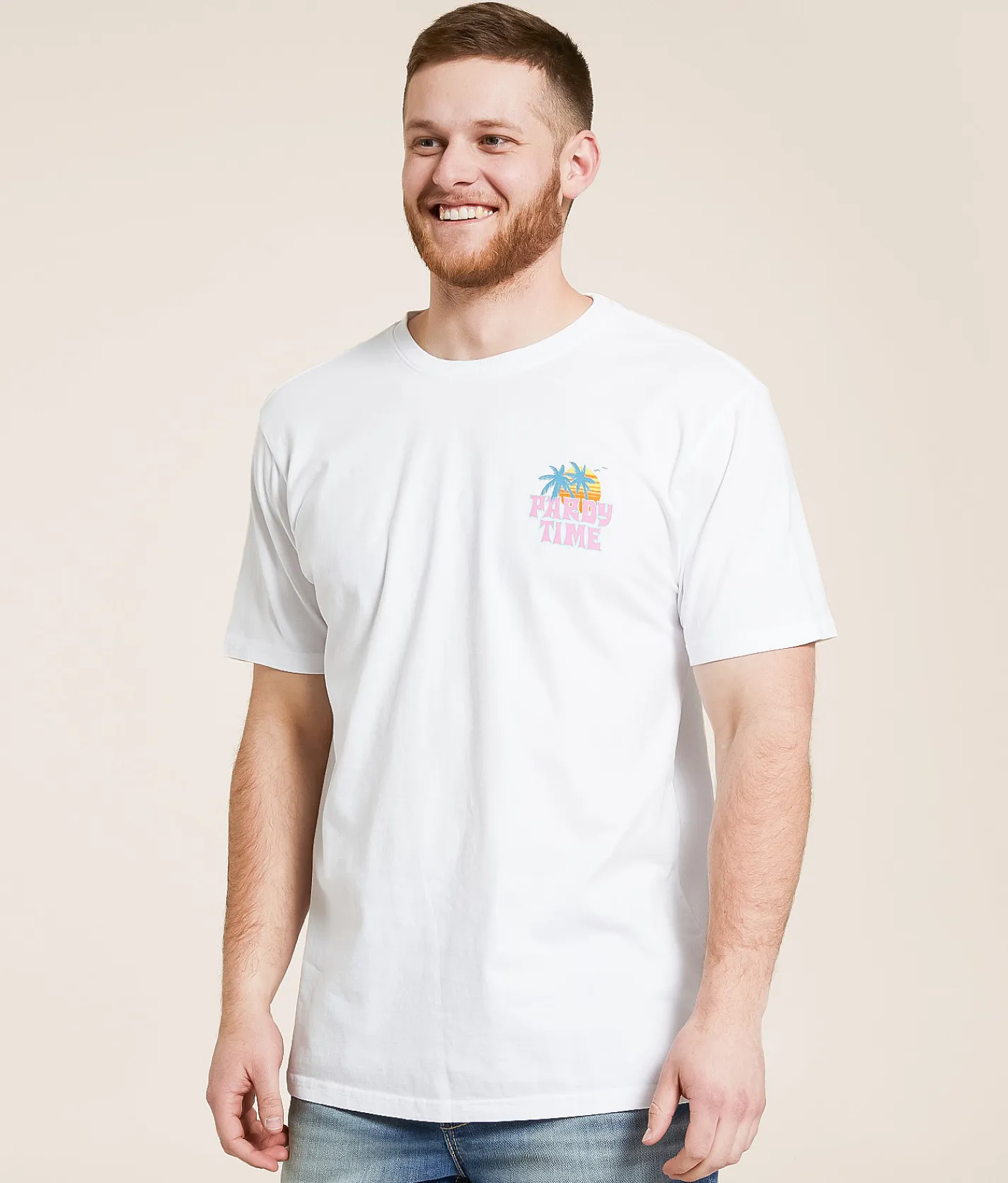 Graphic T-Shirts | Pardy Time Chillin' T-Shirt White