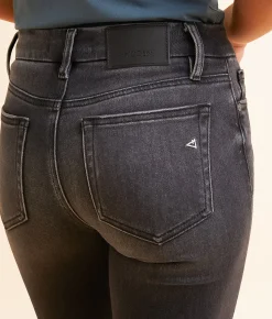 HIDDEN Chloe Cropped Straight Stretch Jean Charcoal Sale