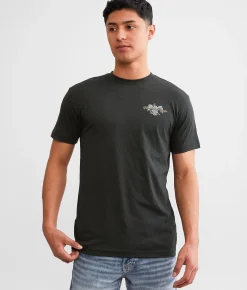 Graphic T-Shirts | Freedom Ranch Chole Bird T-Shirt Military Green Black