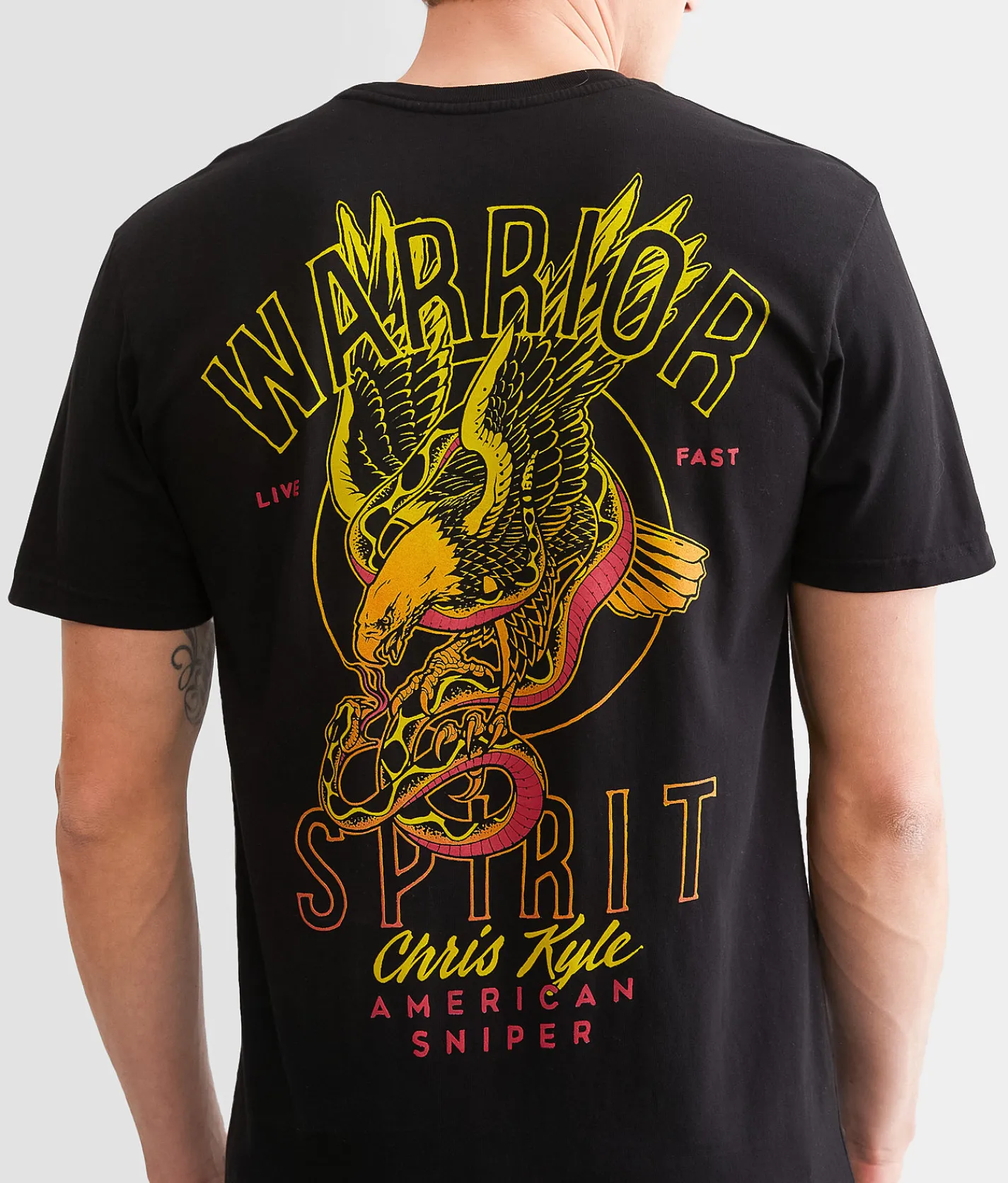 Graphic T-Shirts | Howitzer Chris Kyle Warrior Eagle T-Shirt Black