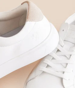 Outpost Makers Chris Leather Sneaker White Online