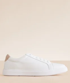 Outpost Makers Chris Leather Sneaker White Online