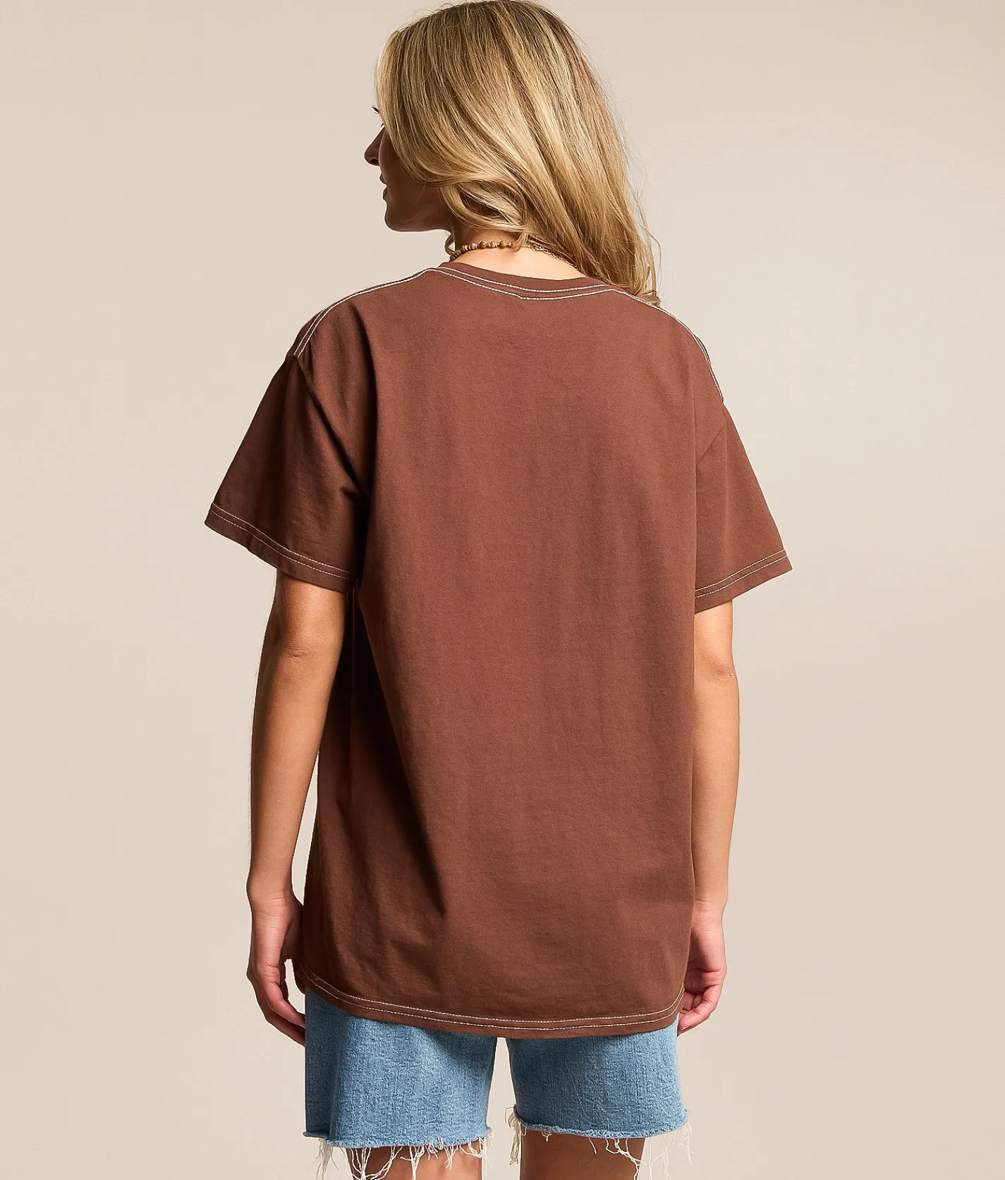 Merch Traffic Chris Stapleton Band T-Shirt Brown Discount
