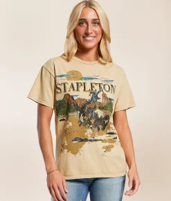 Tops | Merch Traffic Chris Stapleton Band T-Shirt Mojave Desert