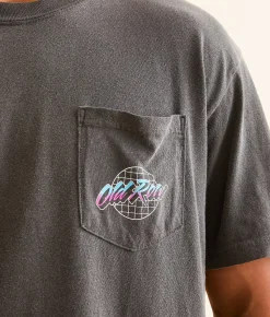 Old Row Chrome T-Shirt Pepper New