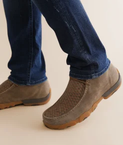Shoes | Twisted X® Chukka Driving Leather Moccasin Bomber and Tan