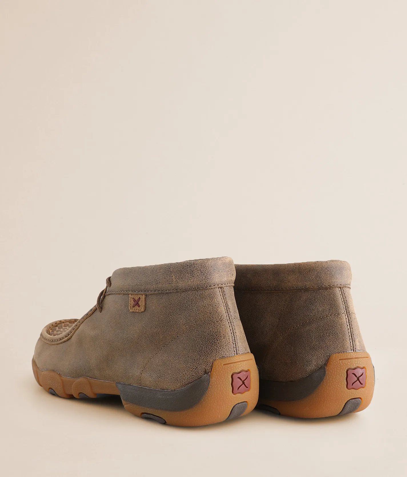 Shoes | Twisted X® Chukka Driving Leather Moccasin Bomber and Tan