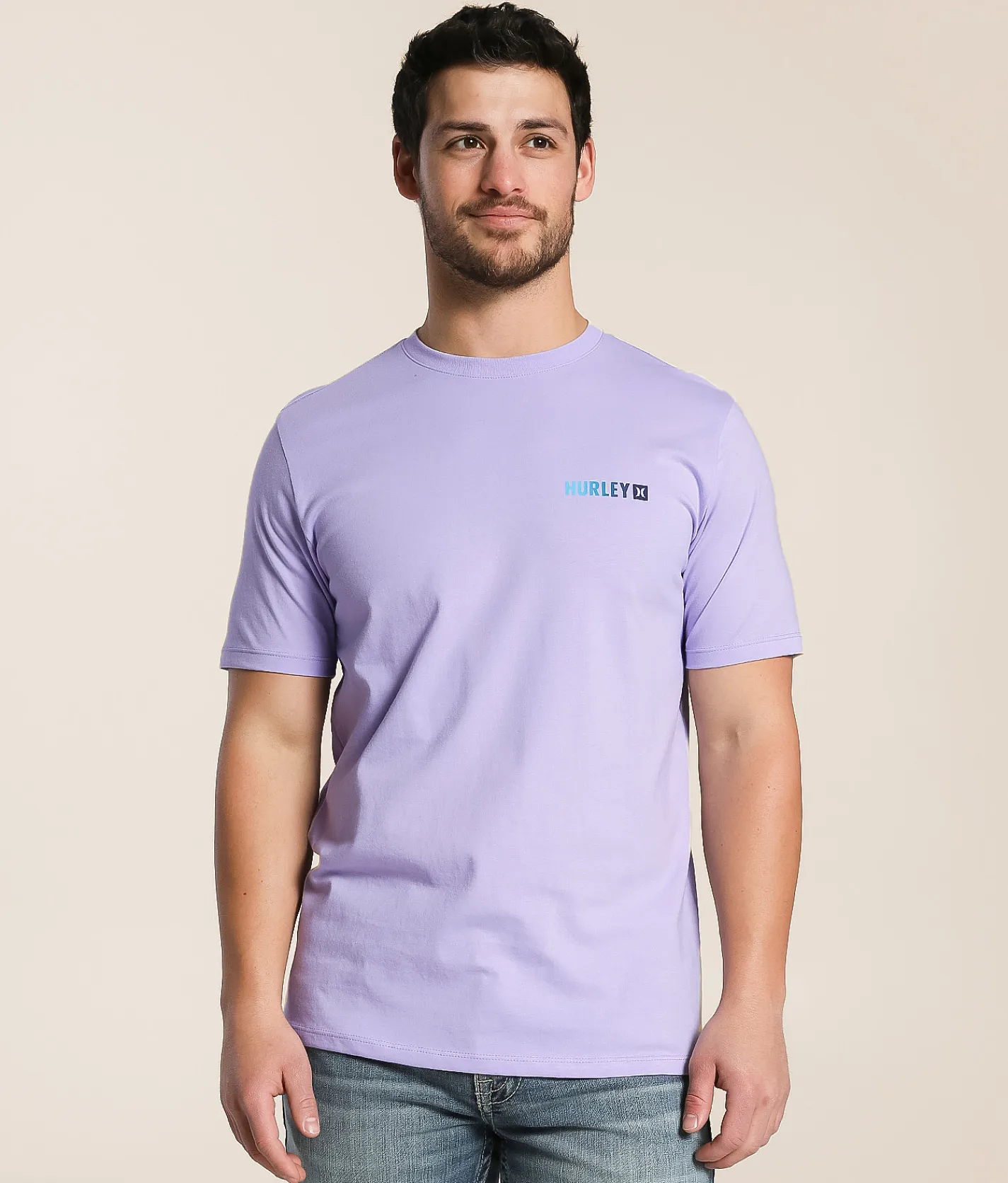 Tops|Graphic T-Shirts | Hurley Circle Gradient T-Shirt Abyss