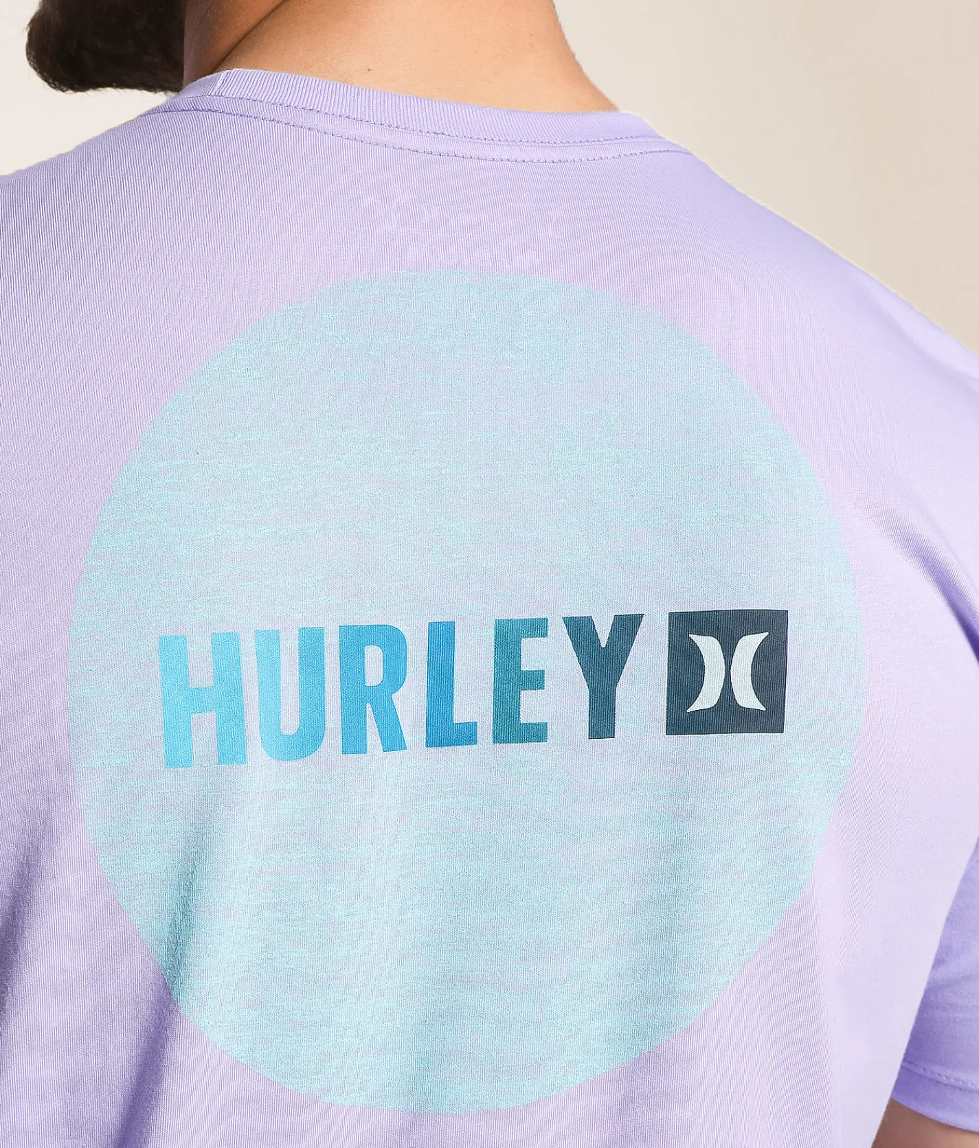 Tops|Graphic T-Shirts | Hurley Circle Gradient T-Shirt Abyss