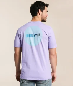 Tops|Graphic T-Shirts | Hurley Circle Gradient T-Shirt Abyss