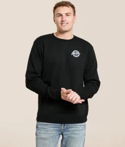 Old Row Circle Logo Pullover Black Discount