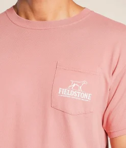 Fieldstone Circle Patch T-Shirt Cumin Outlet