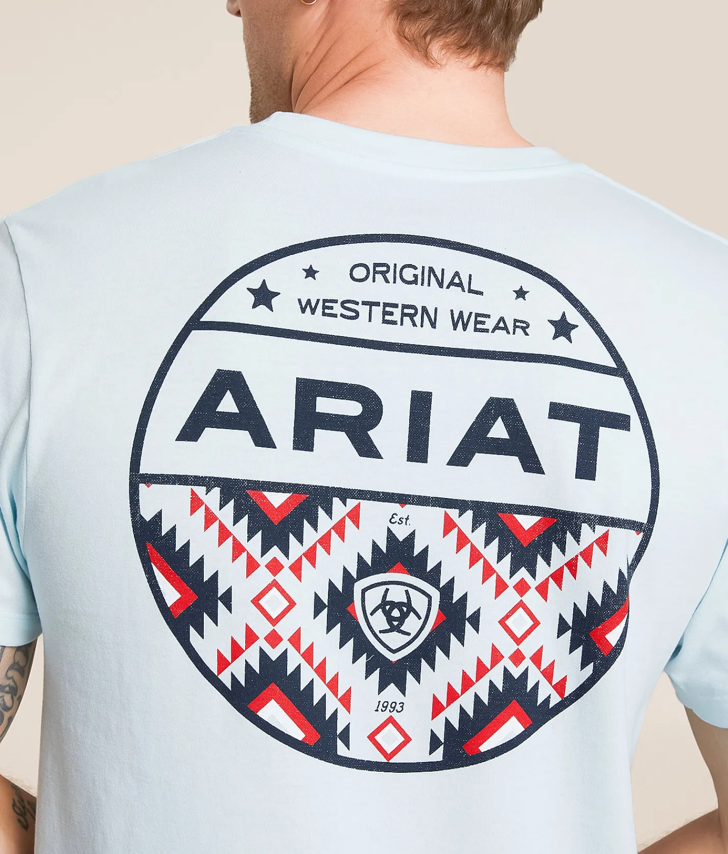 Ariat Circle Weave T-Shirt Mars Red Best