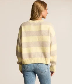 Z Supply Cirrus Striped Sweater Sunnyside Online