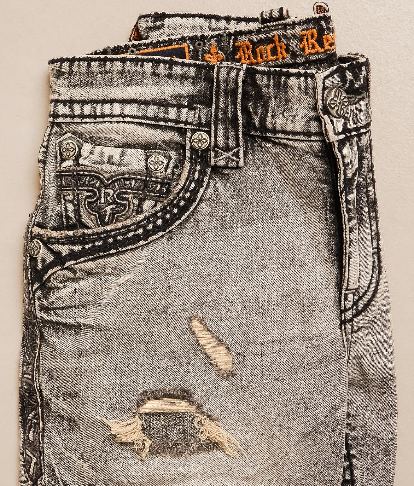 Bottoms|Jeans | Rock Revival Cladus Slim Straight Stretch Jean Cladus SJ204