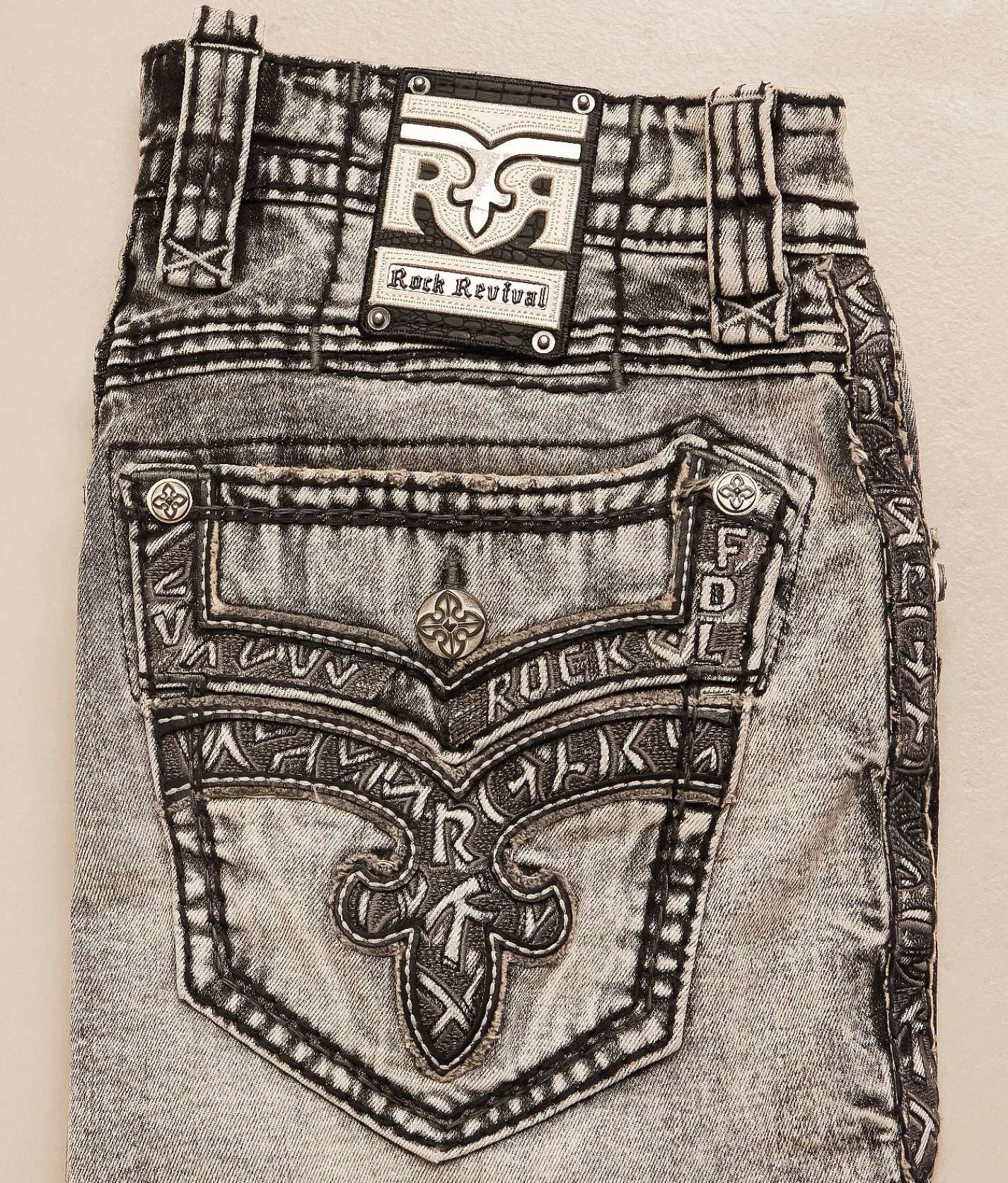 Bottoms|Jeans | Rock Revival Cladus Slim Straight Stretch Jean Cladus SJ204