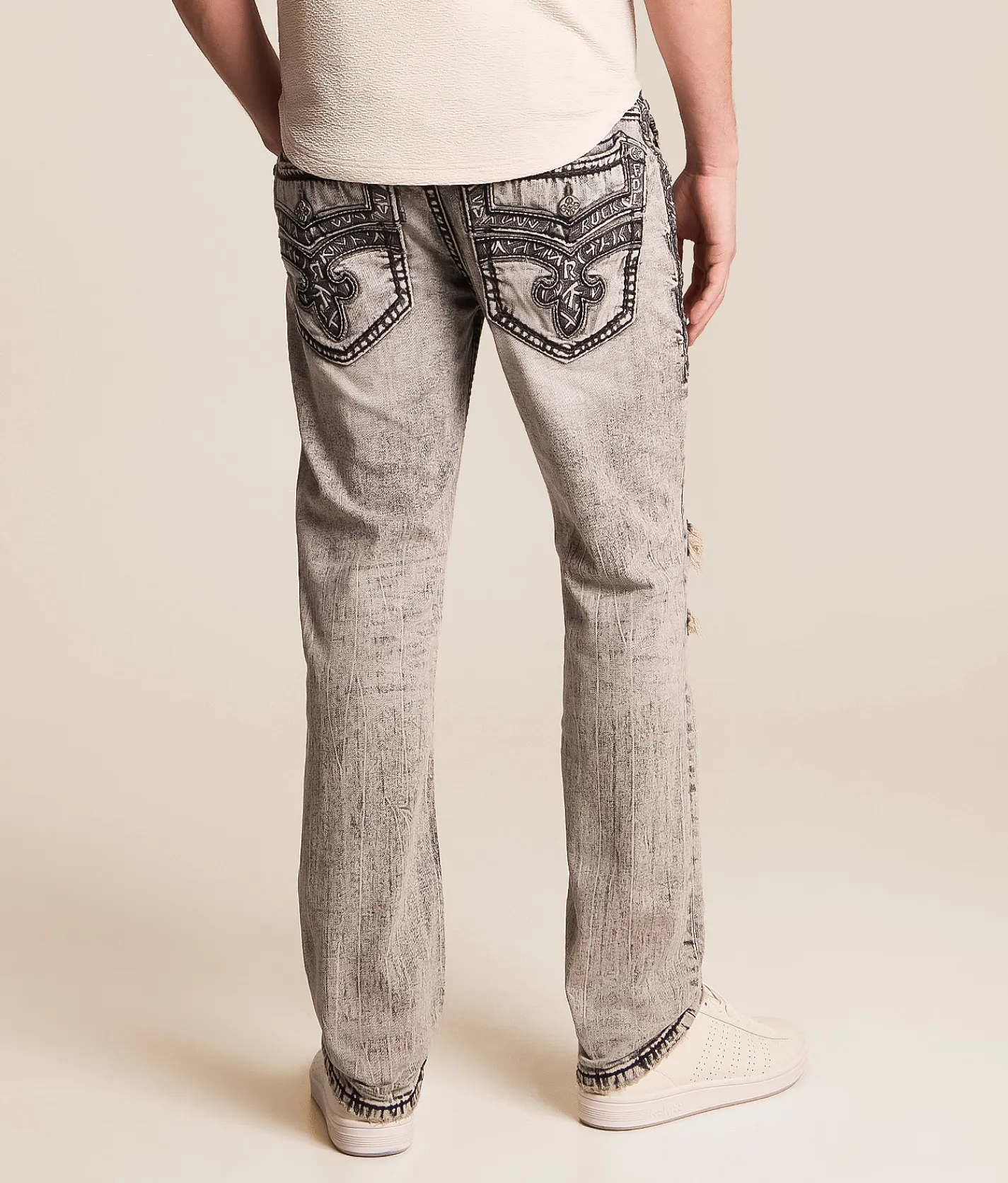 Rock Revival Cladus Slim Straight Stretch Jean Cladus SJ204 Discount