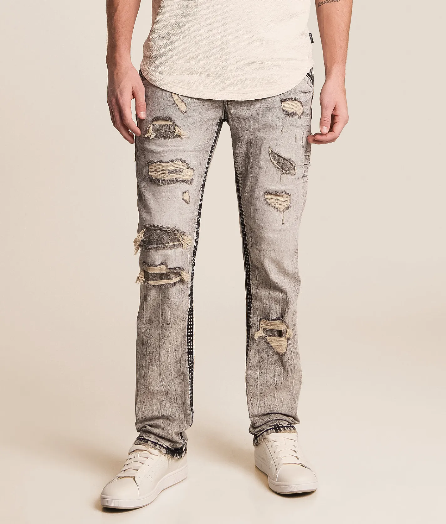 Rock Revival Cladus Slim Straight Stretch Jean Cladus SJ204 Discount