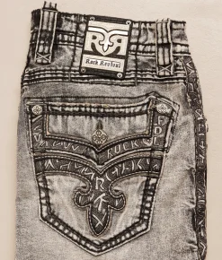Rock Revival Cladus Slim Straight Stretch Jean Cladus SJ204 Discount