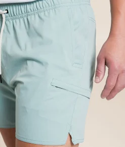 Departwest Clanton Short Seafoam New