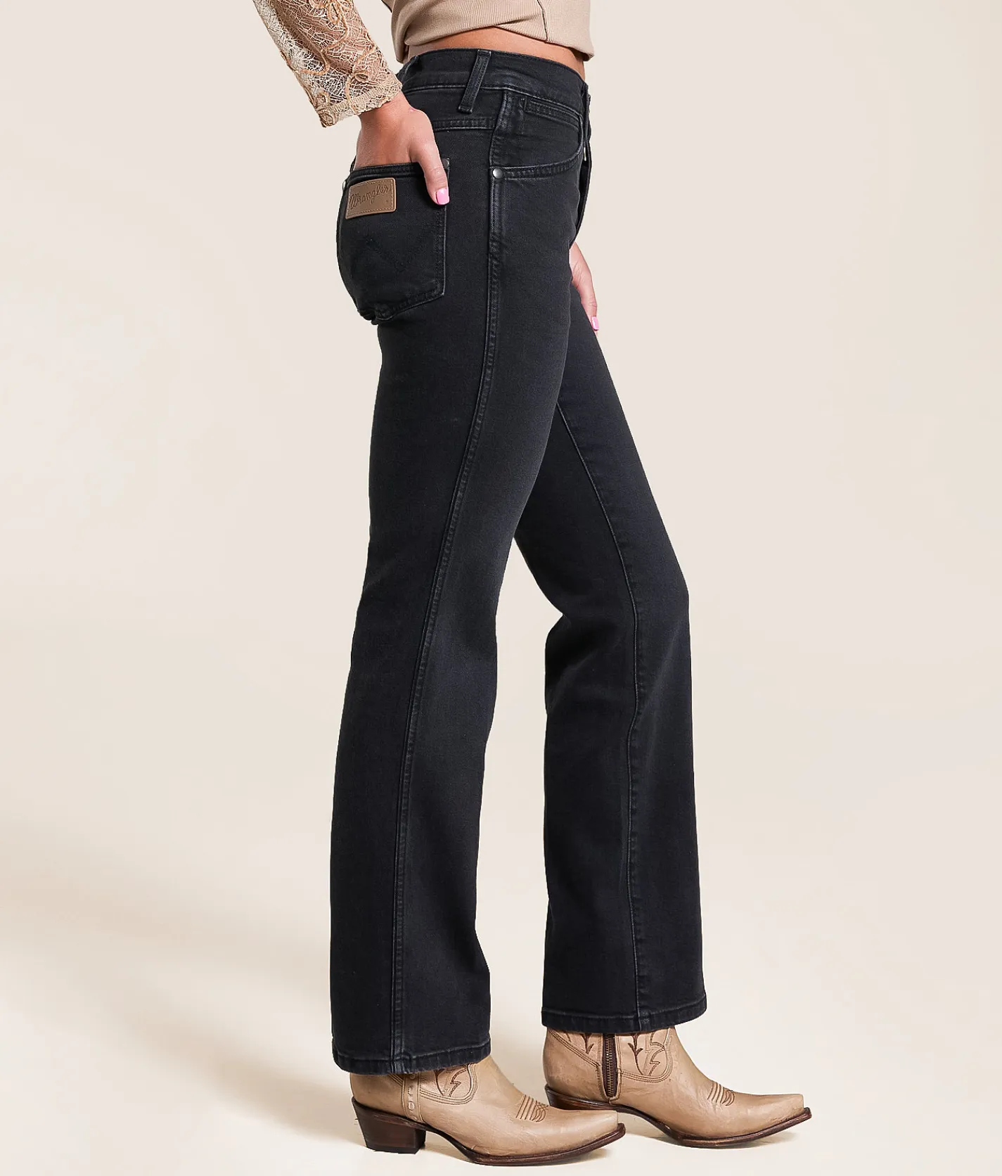 Wrangler® Classic Boot Stretch Jean Ghostly Granite Best