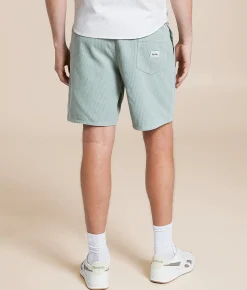 Bottoms|Shorts | Rhythm Classic Corduroy Jam Short Seafoam