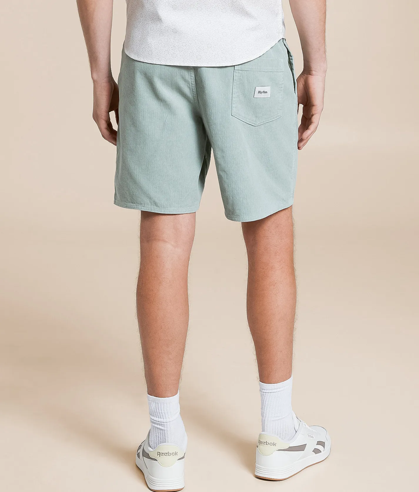 Bottoms|Shorts | Rhythm Classic Corduroy Jam Short Seafoam