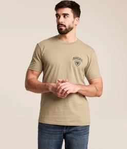 Ariat Classic Dust Stamper T-Shirt Winter Twig Hot