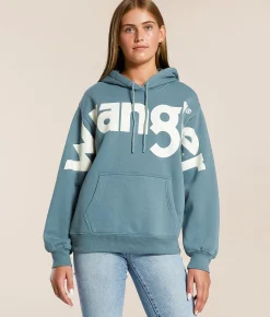 Tops | Wrangler® Classic Hooded Sweatshirt Blue
