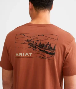 Graphic T-Shirts | Ariat Classic Journal Sketch T-Shirt Chutney