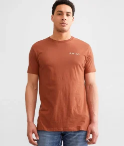 Graphic T-Shirts | Ariat Classic Journal Sketch T-Shirt Chutney