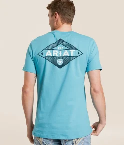 Ariat Classic Reticle T-Shirt Reef Waters Best