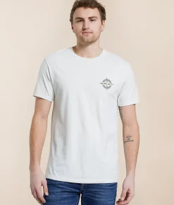 Graphic T-Shirts | Ariat Classic Reticle T-Shirt Silver Birch