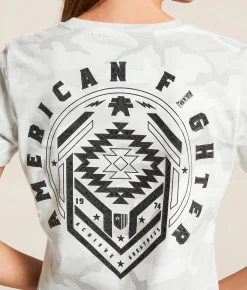 Tops | American Fighter Clay Springs T-Shirt White Camo