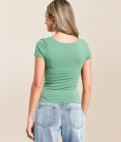 Tops | Free People Clean Lines Baby T-Shirt Copper