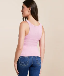 Tops | Free People Clean Slate Tank Top Cinnamon Stick