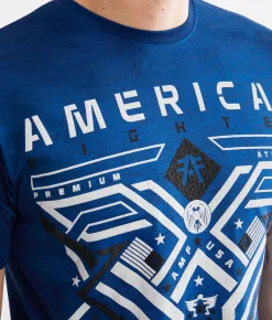 American Fighter Clearview T-Shirt Palace Blue Limoges Hot